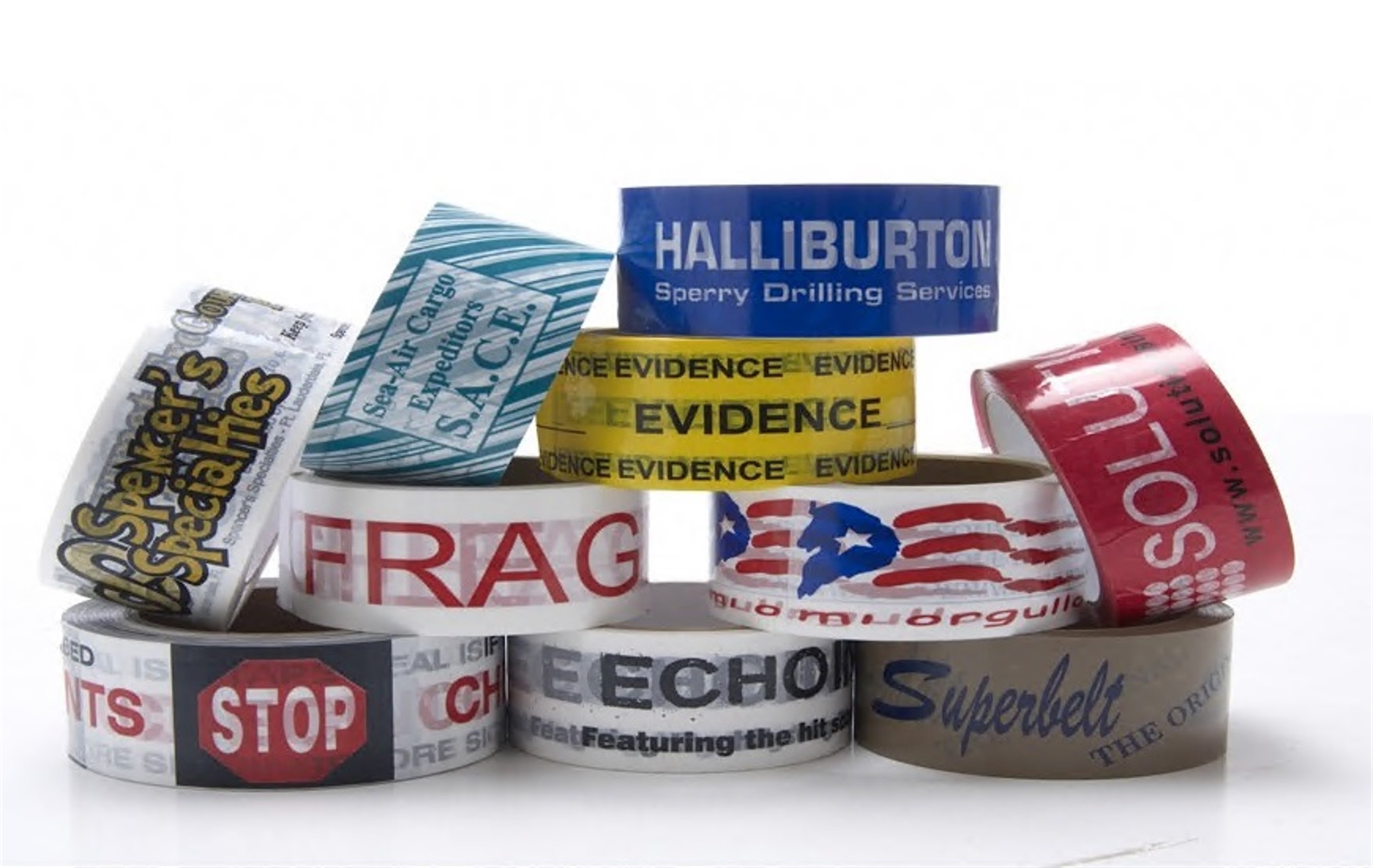 printed packing tape