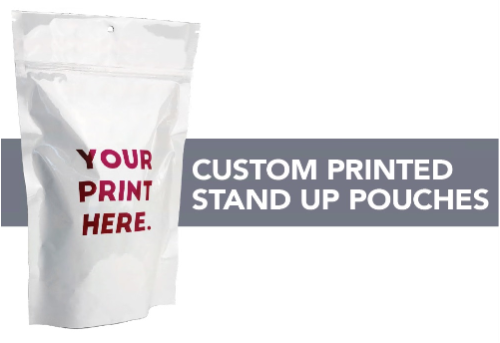 Custom sales barrier pouches